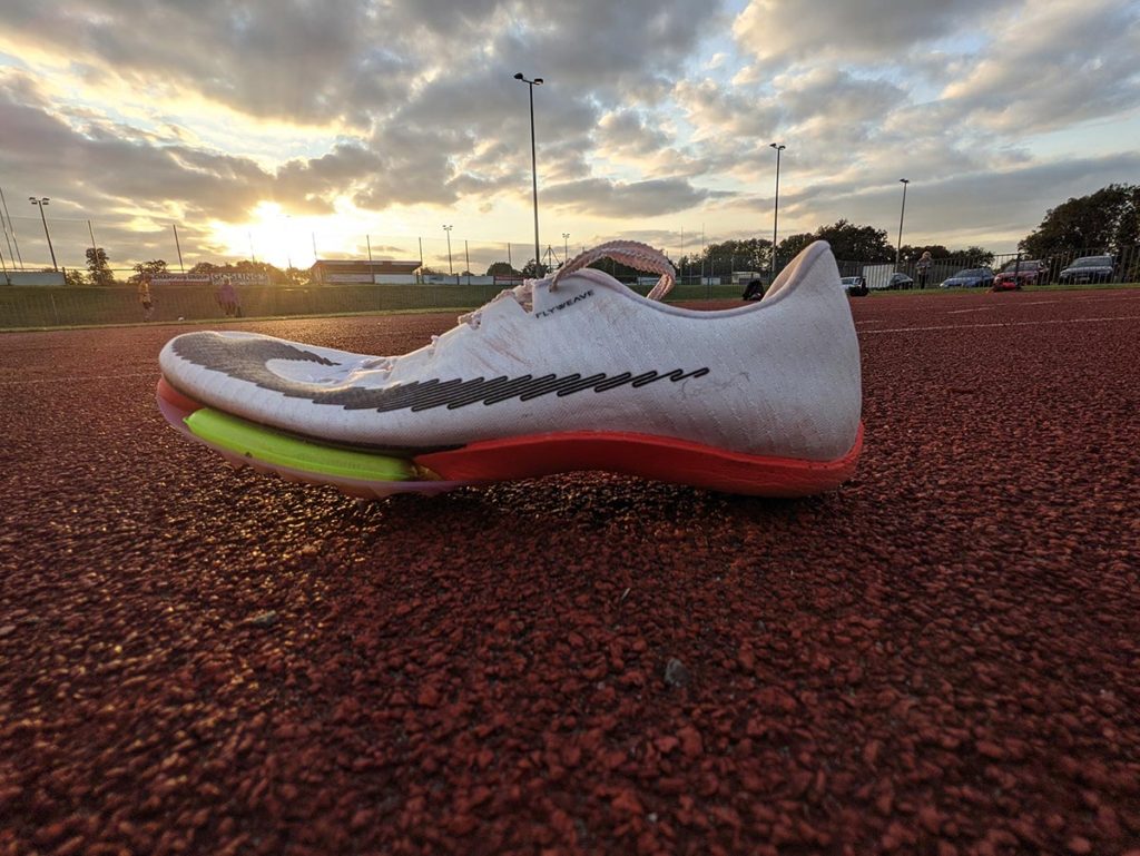 The original Nike Air Zoom Maxfly sprint spike