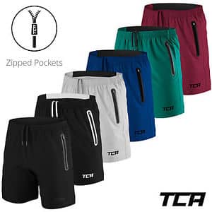 adidas running shorts with zip pockets